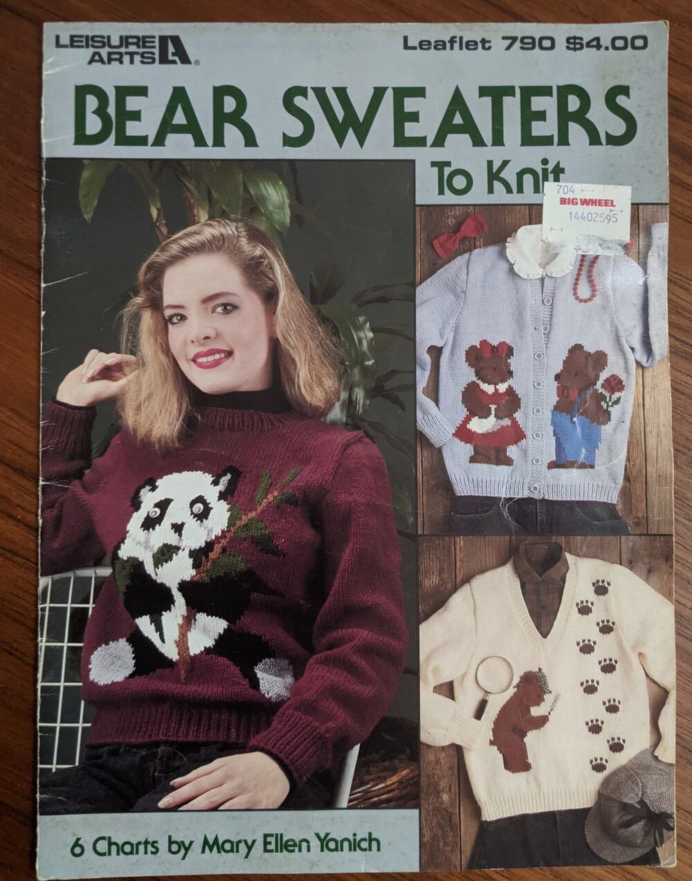 Bear Sweaters to Knit Leisure Arts Pattern Book